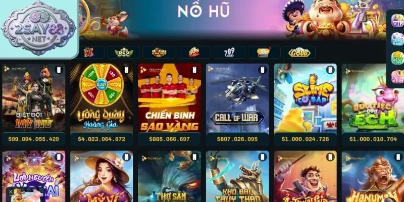 Nổ hũ Say88 nổi danh thị trường gambling