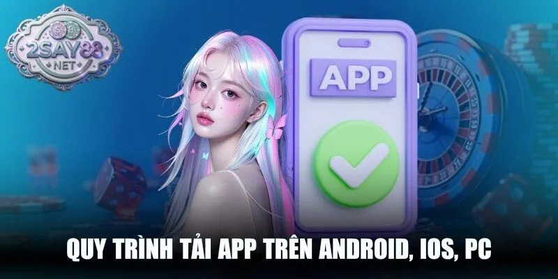 Quy trình tải app trên Android, iOS, PC